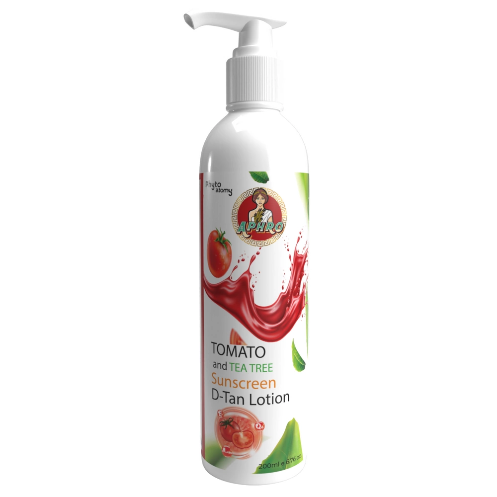 Tomato and Tea Tree Sunscreen D-Tan Lotion (200 ml)